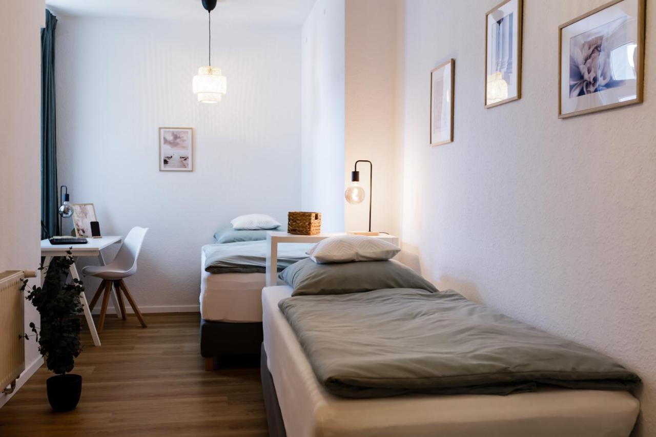 Modernes Apartment Lieblingsfleck I 2 Schlafzimmer I 4 Betten I Zentrumsnah Eberswalde Buitenkant foto
